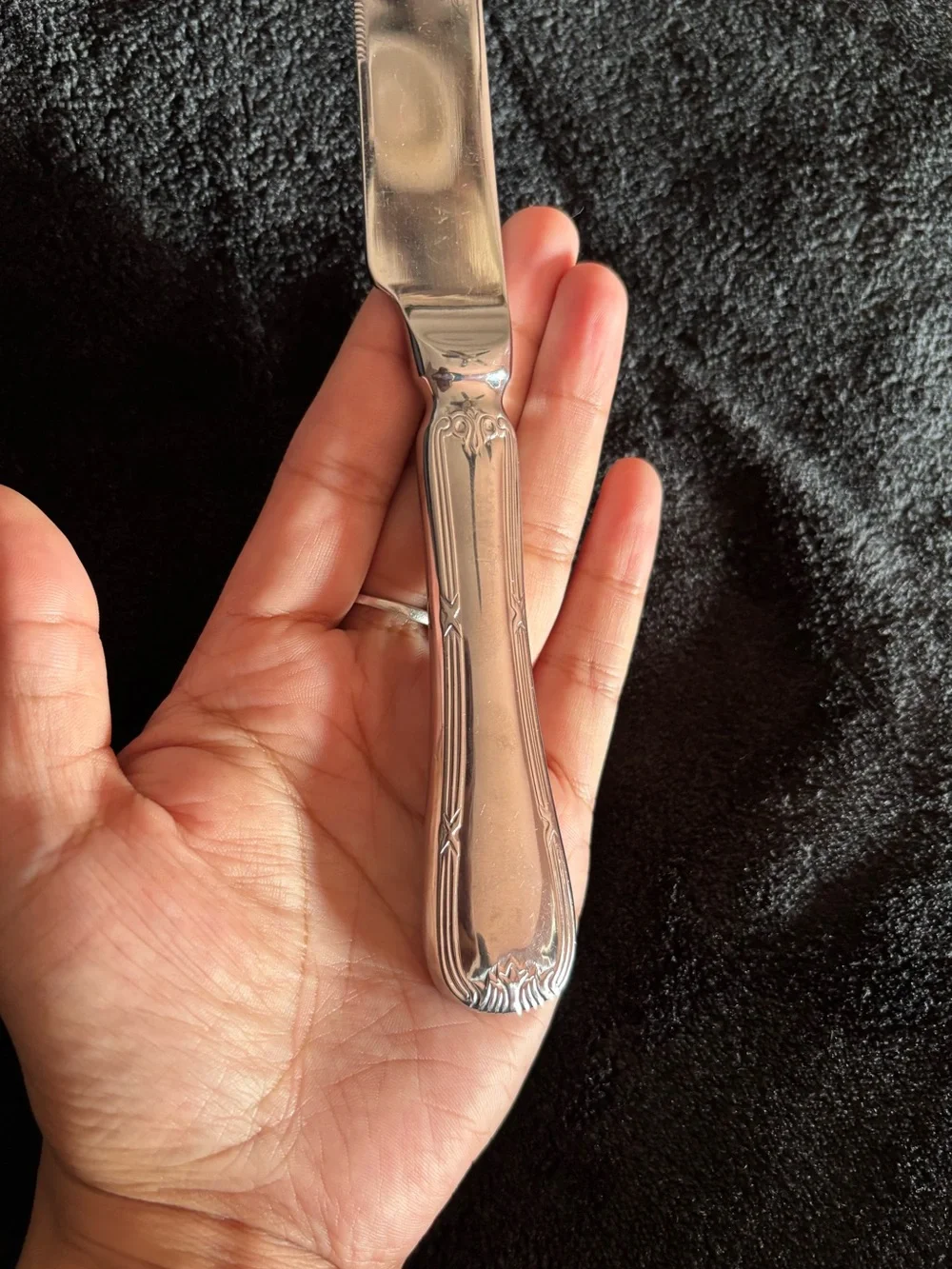 Corby Hall Steak Table knife Solid Handle Form Empire Collection Premium 18/10